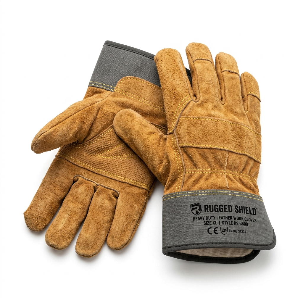 Heavy Duty Leather Gloves